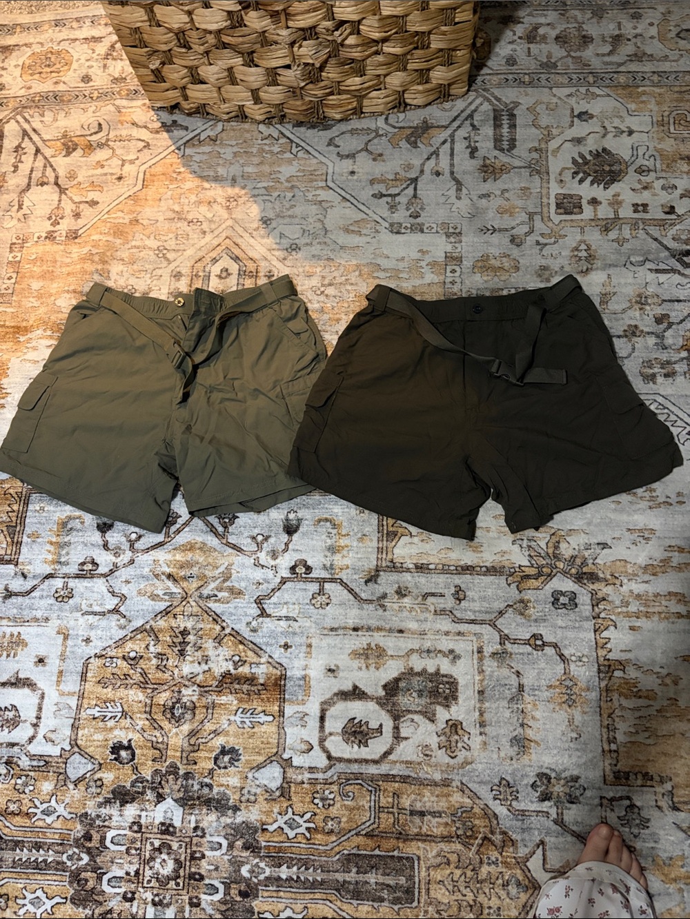 Women’s Utility Bermuda Shorts - Olive & Dark Olive